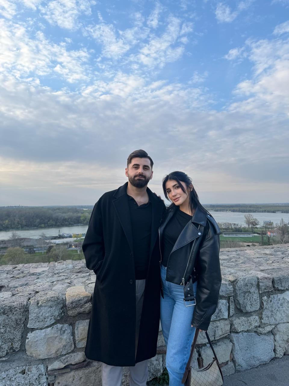 Murat & Nehir by the river at Belgrade fortress